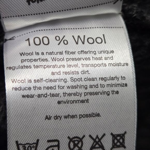 NWT Ulvang Rav Wool Sweater Grey Zip Unisex Size Small - Picture 10 of 11